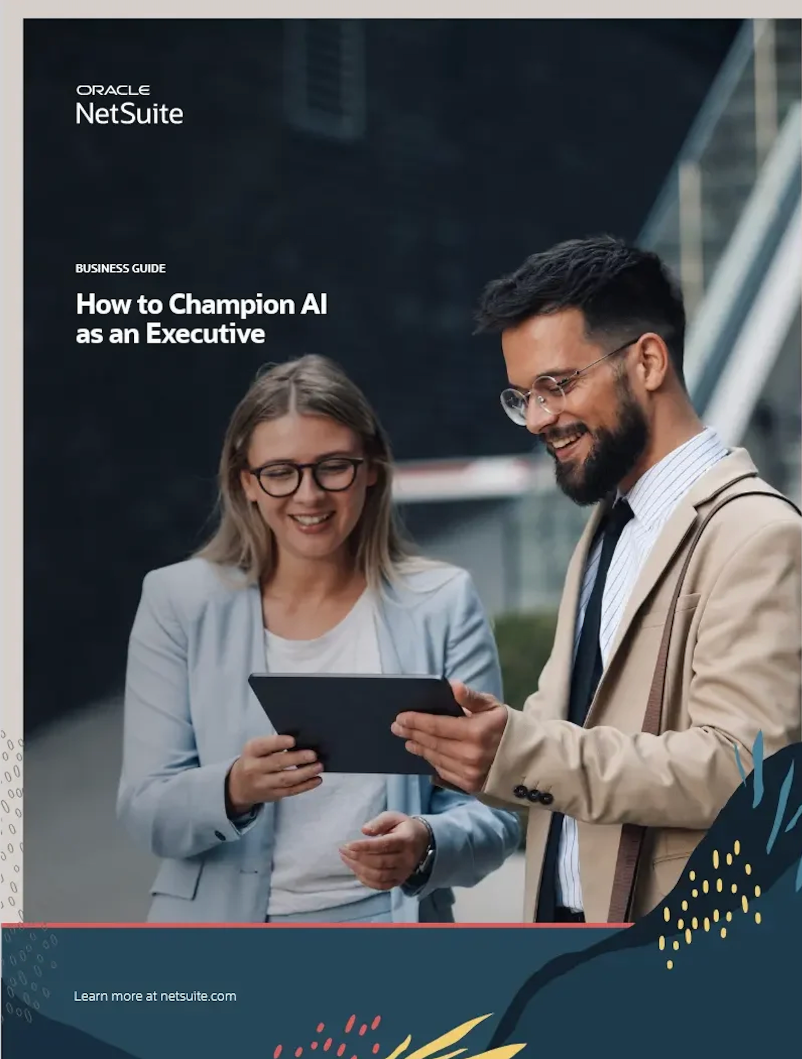 Executive championing AI transformation